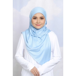 Tudung Adeela Active Tieback - Baby Blue